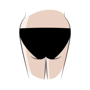Dessin de fesses d une femme lipofilling des fesses La fesse en forme V | Dr Favre Lausanne