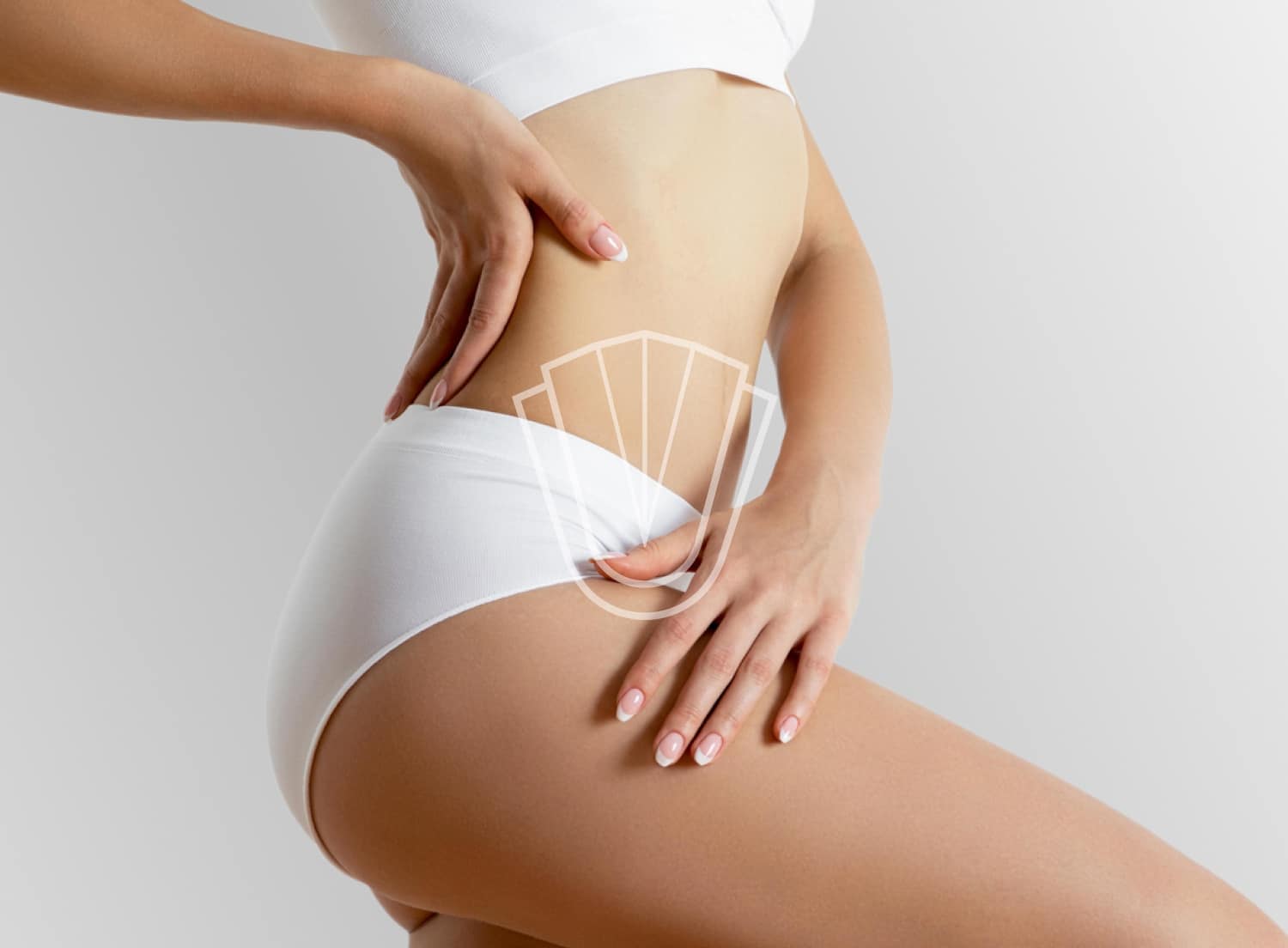Silhouette feminine stylisee FAQ Corps pour des reponses sur les interventions corporelles | Dr Favre Lausanne